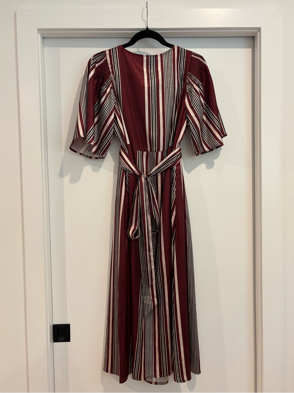 Anthropologie Odells Vertical Stripe Midi Dress - Picture 3 of 6